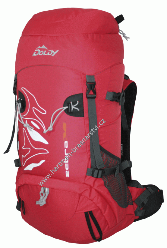 Batoh DOLDY Zebra 38 Červený