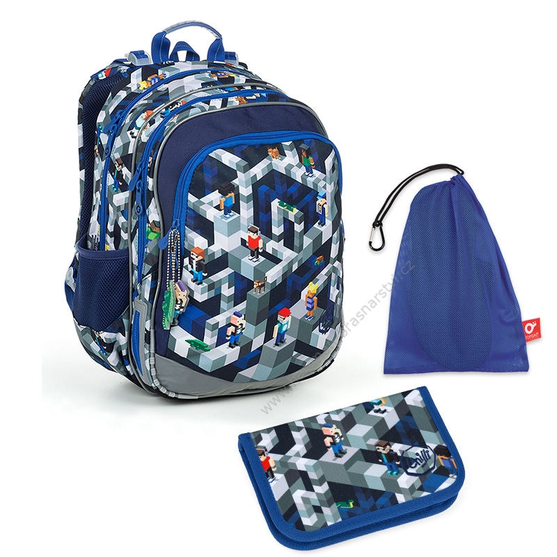 Sada pro školáka Topgal ELLY 19014 B SET MEDIUM