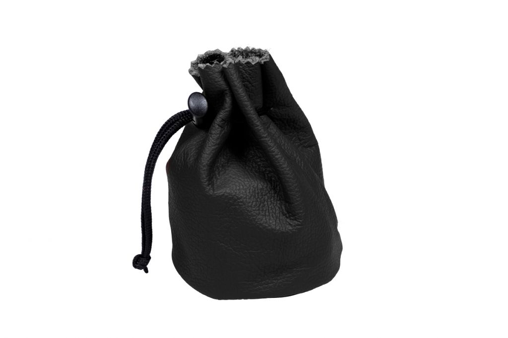 Kožený měšec HARTMAN 022 Černý