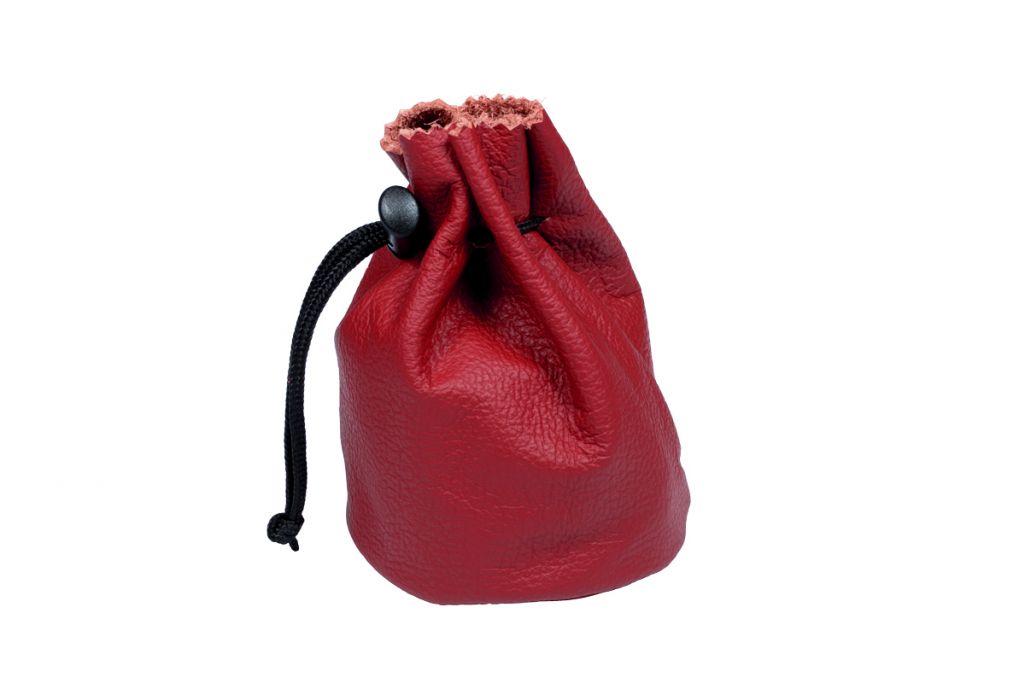 Kožený měšec HARTMAN 022 Červený